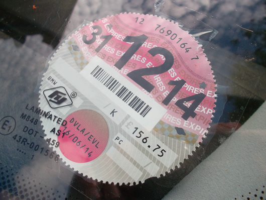 VED Tax Disc